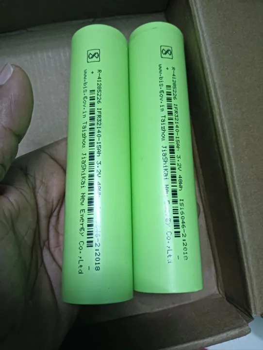 IFR 32140 3.2V 15000mAh 1 Pcs Brand New LiFePO4 Rechargeable Battery 2C - Grade A